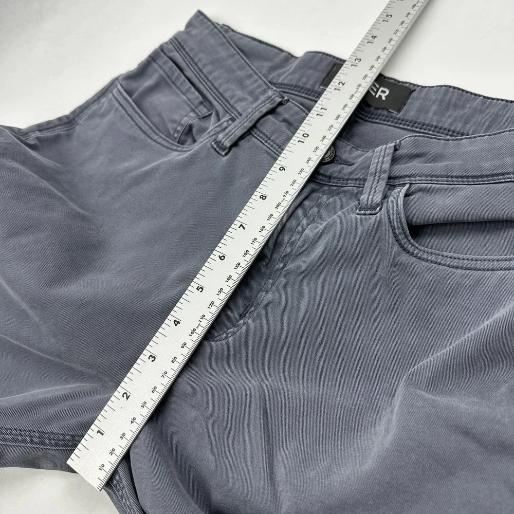 DU/ER Performance Denim Pants Mens 31x30 Blue Gray Slim Straight Commuter D-Ring